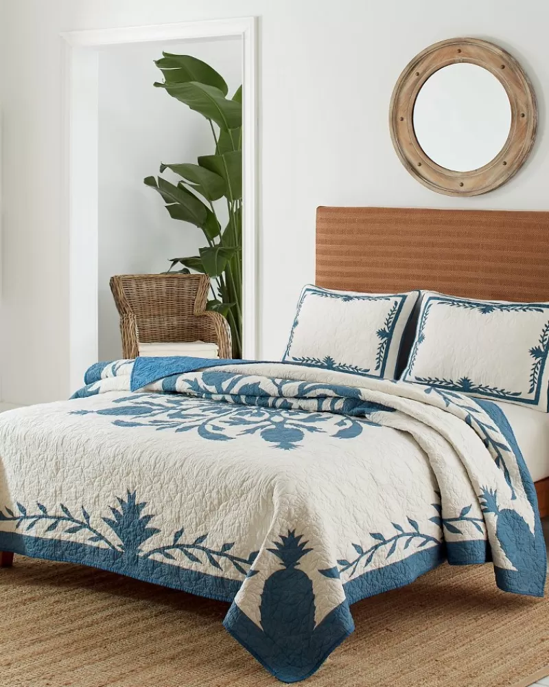 Tommy Bahama Aloha Pineapple King Quilt