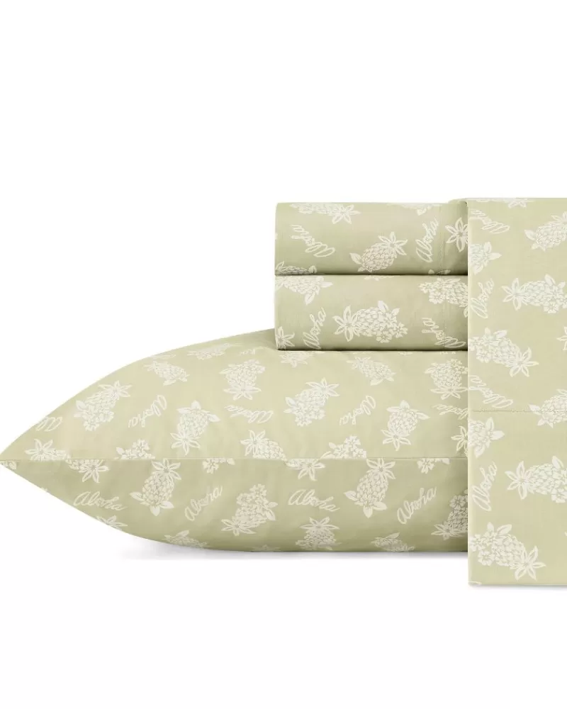 Tommy Bahama Aloha Pineapple King Sheet Set