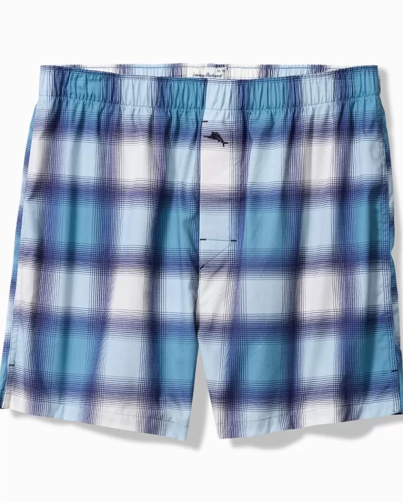 Tommy Bahama Big & Tall Woven Marlin Print Boxers