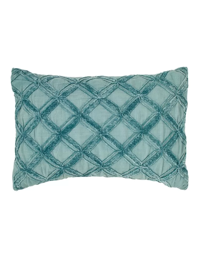 Tommy Bahama Chenille Diamond Throw Pillow