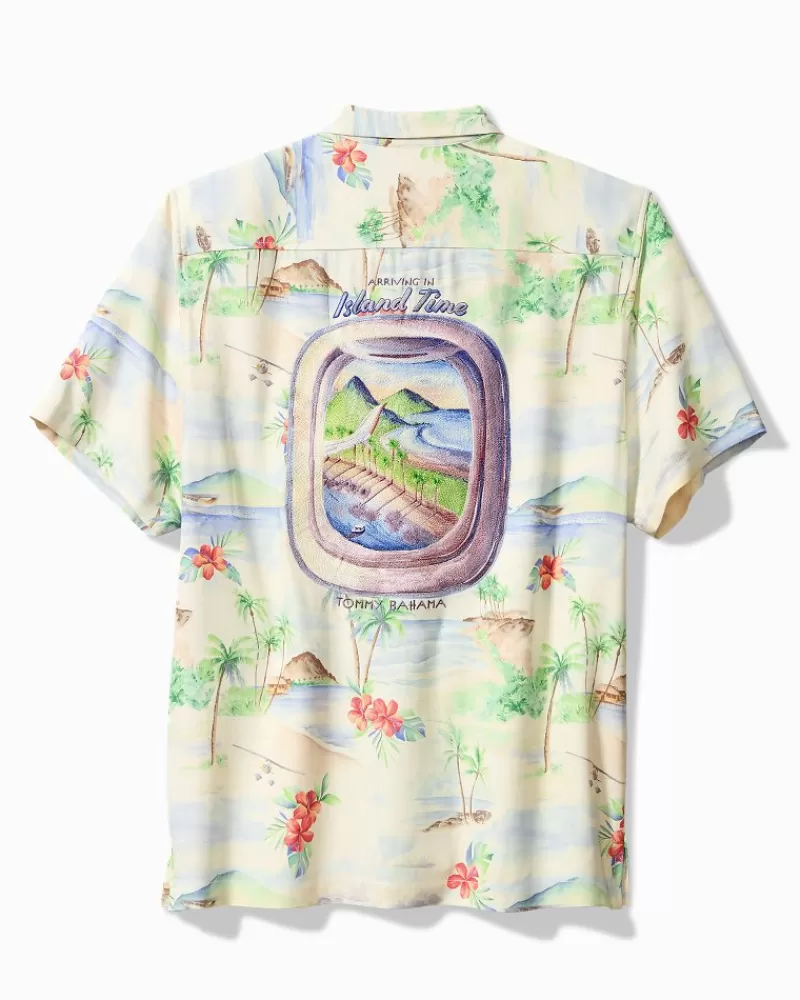 Tommy Bahama Collector's Series '24 Arriving in Island Time Silk Camp Shirt