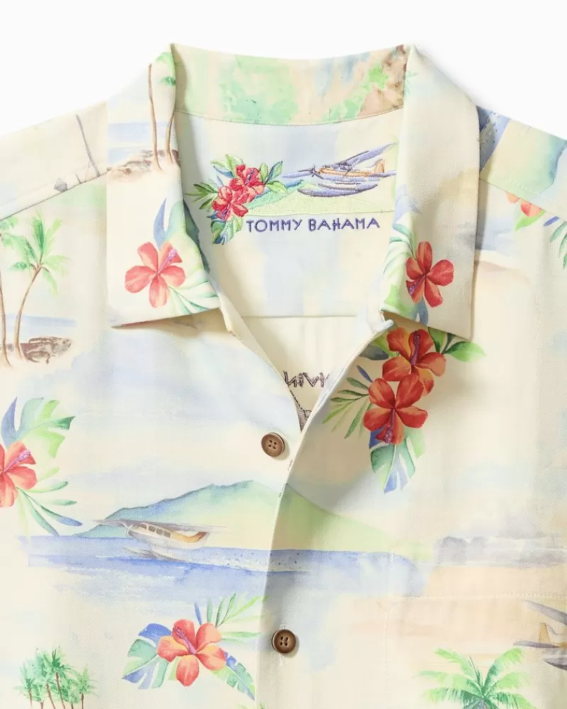 Tommy Bahama Collector's Series '24 Arriving in Island Time Silk Camp Shirt