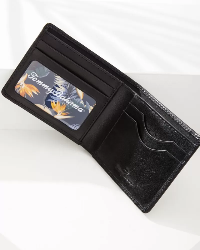 Tommy Bahama Contrast Binding Slimfold Wallet