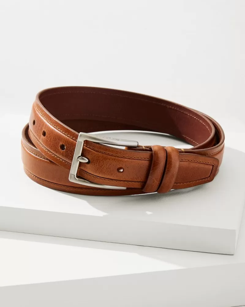 Tommy Bahama Drop Edge Stitch Belt