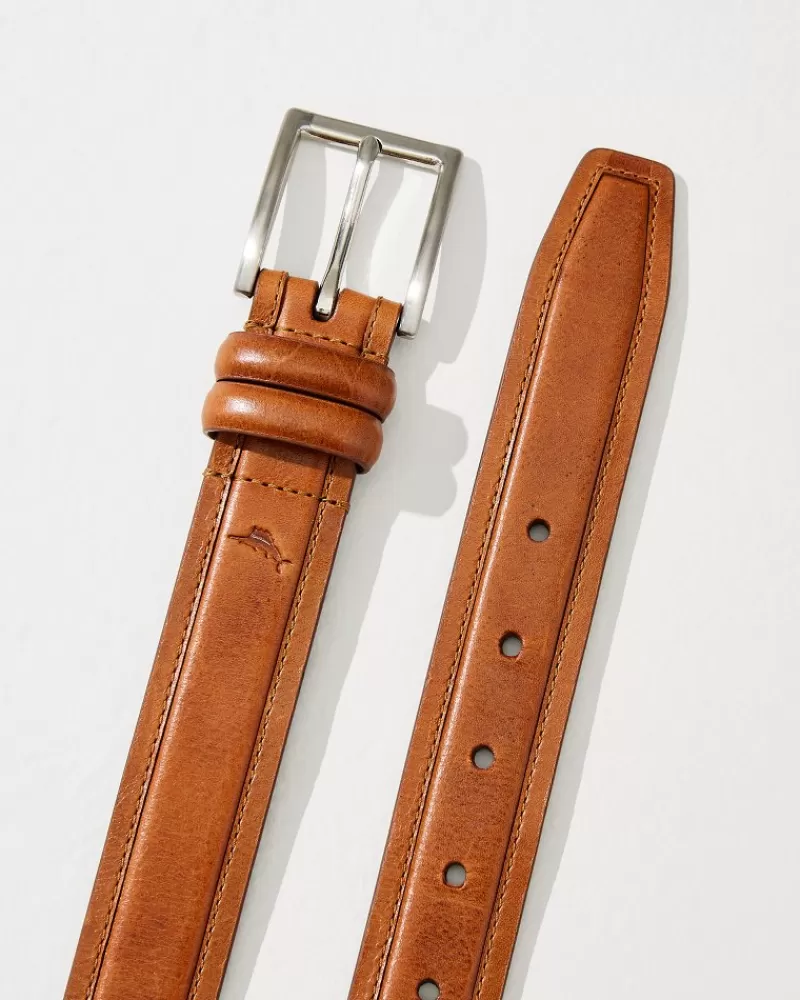 Tommy Bahama Drop Edge Stitch Belt