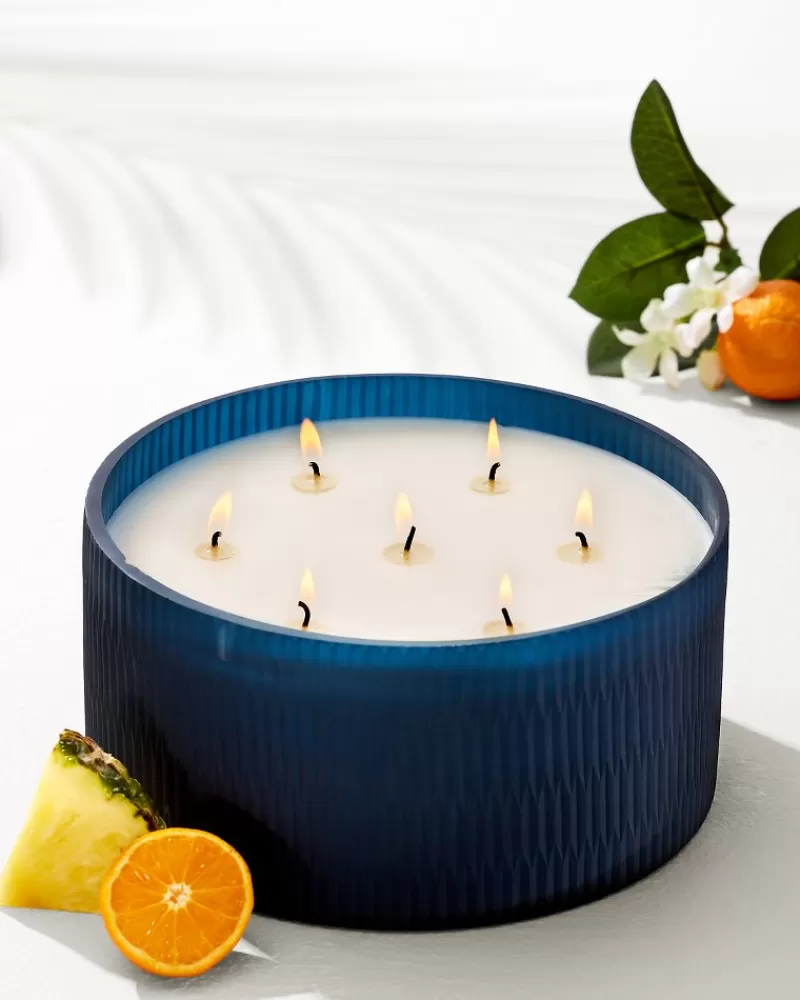 Tommy Bahama 57-oz. Cut Glass 7-Wick Candle