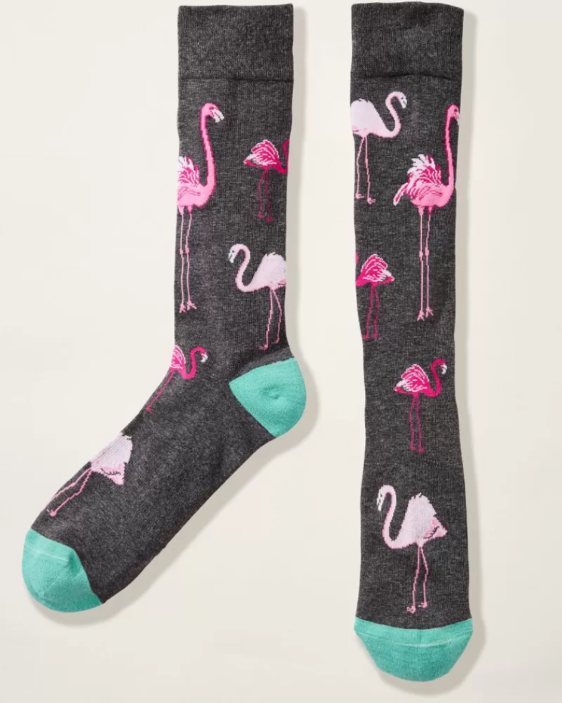 Tommy Bahama Let's Flamingle Socks