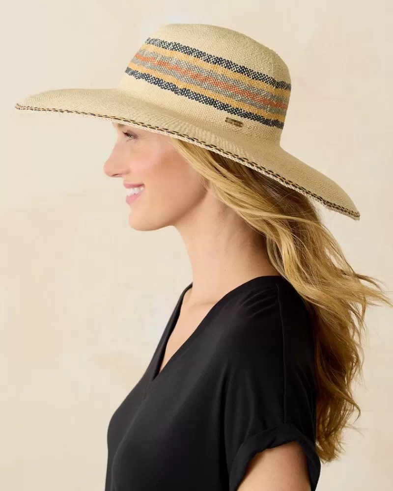 Tommy Bahama Cappello Moselle - Ampia Tesa Elegante per Donne, Accessorio Estivo Confortevole con Design Esclusivo