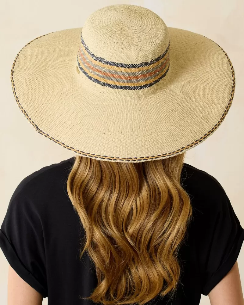 Tommy Bahama Cappello Moselle - Ampia Tesa Elegante per Donne, Accessorio Estivo Confortevole con Design Esclusivo