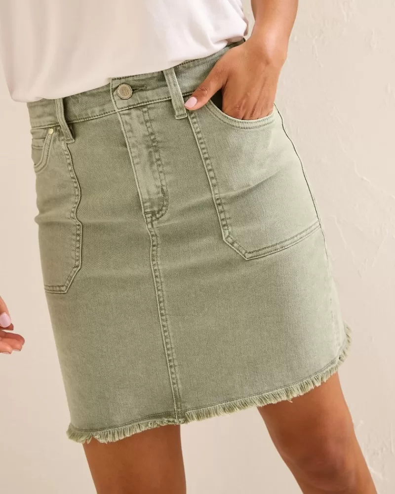 Women Tommy Bahama Sea Glass Utility Skirt