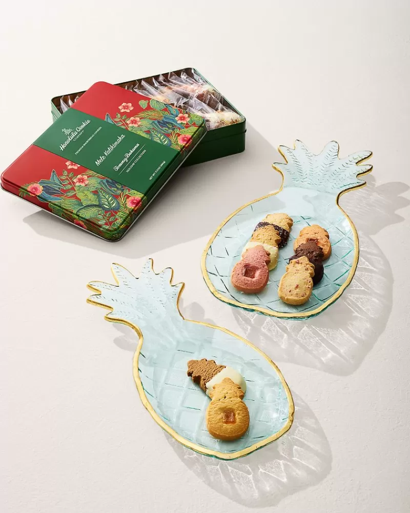 Tommy Bahama & Honolulu Cookie Company - Latta Regalo Natalizia con Biscotti Esclusivi delle Hawaii