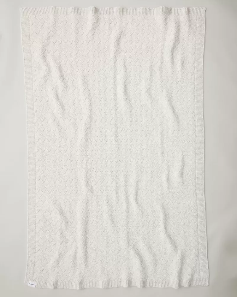 Tommy Bahama Treillage  Knit Throw
